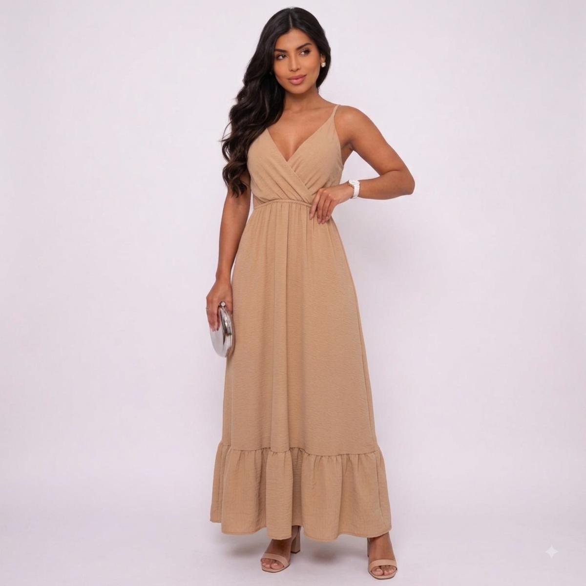 Vestido Midi Princesa Ref.13584