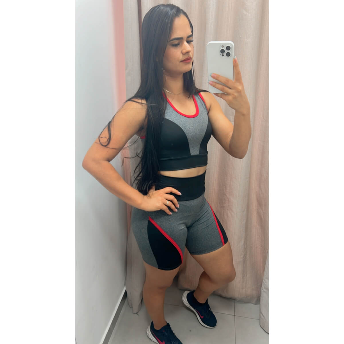 Conjunto Short e Top Tricolor Ref.151