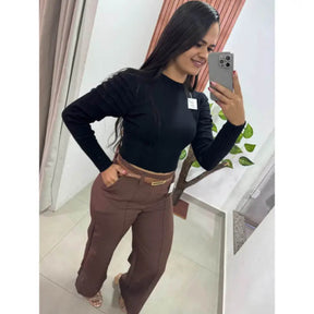 Calça Alfaiataria Cida Ref.7833