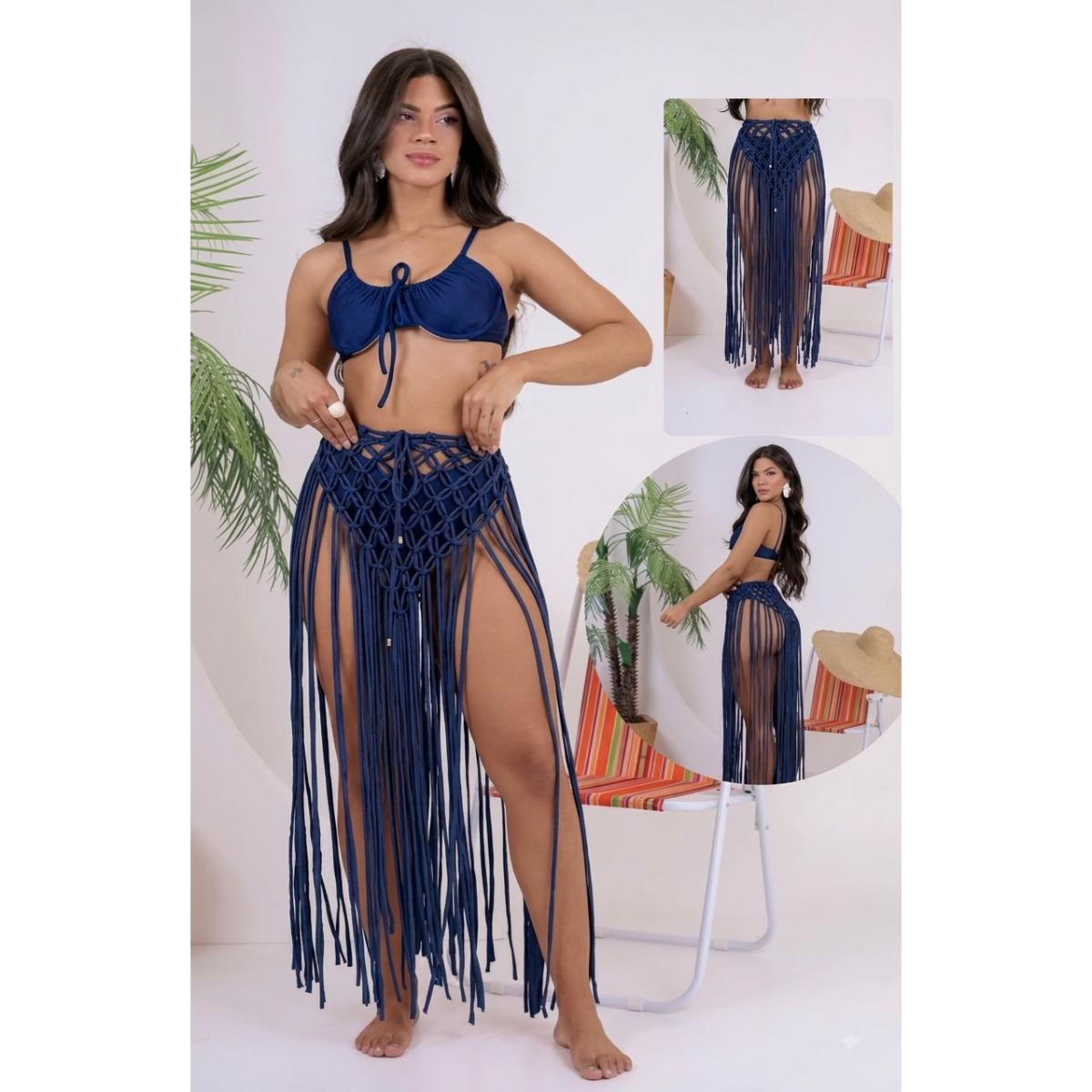 Saída Macramê em V Ref.11700
