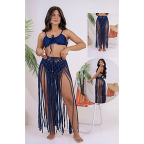 Saída Macramê em V Ref.11700