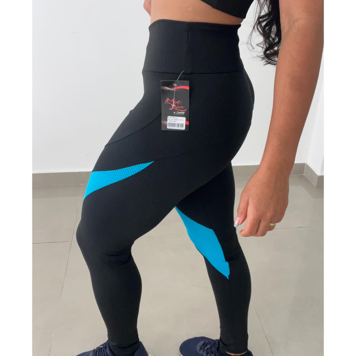 Calça Super Alta com Recorte Ref.239