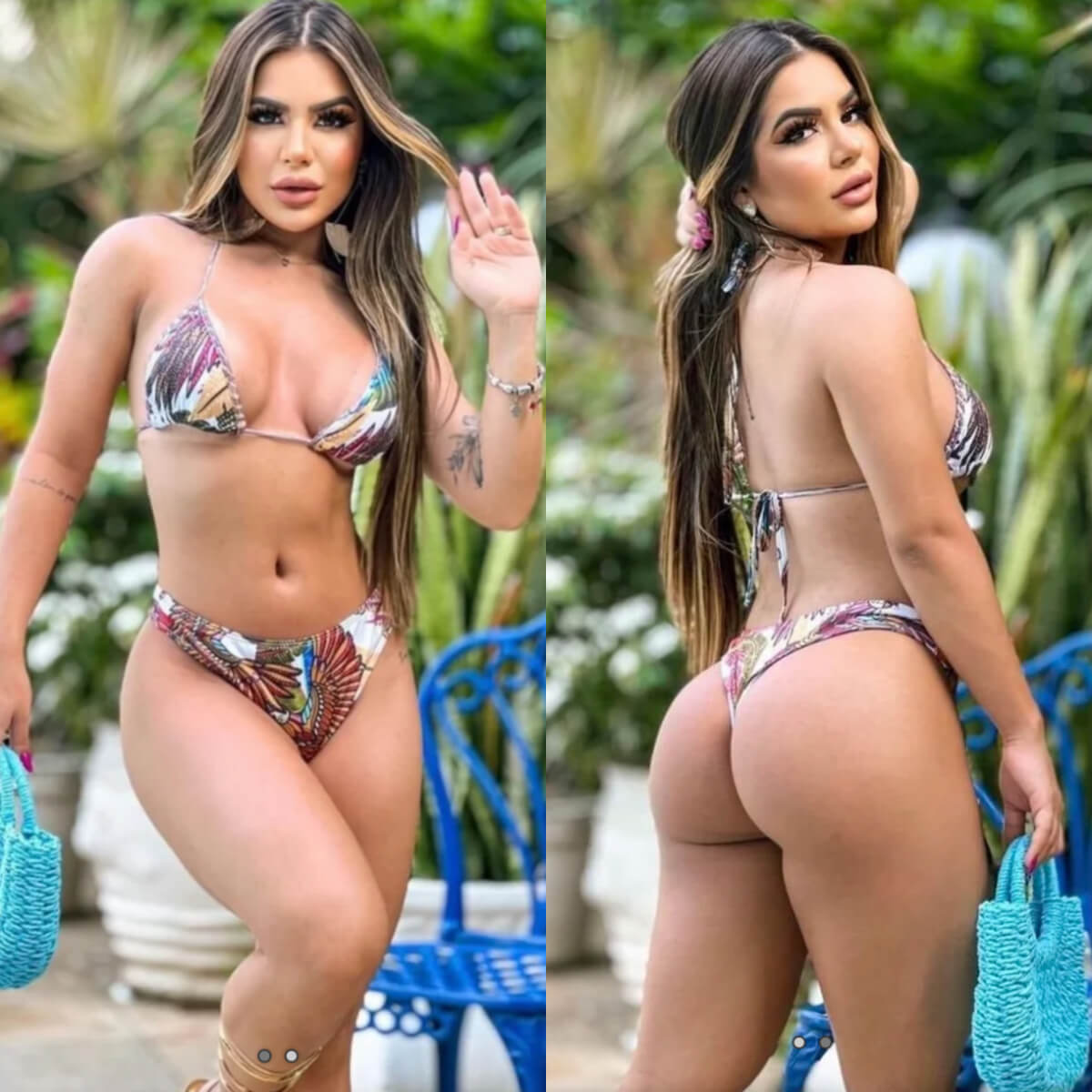 Biquíni Estampado Ana Ref.2090