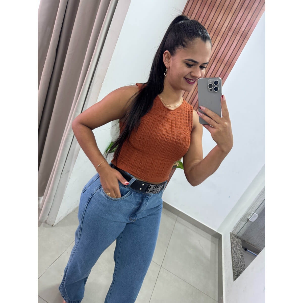 Blusa Tricot Sol Ref.7386