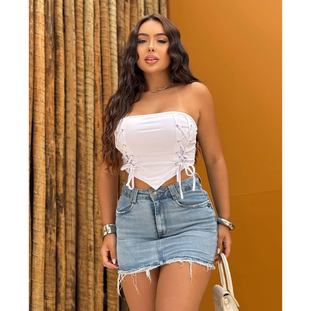 Cropped Corselet Diva Ref.6716