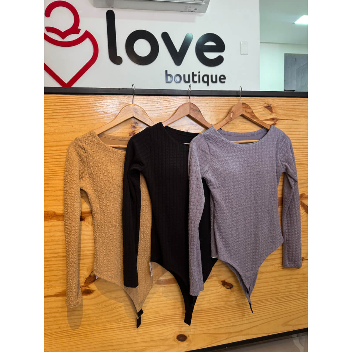 Body Manga Longa Taty Ref.6632