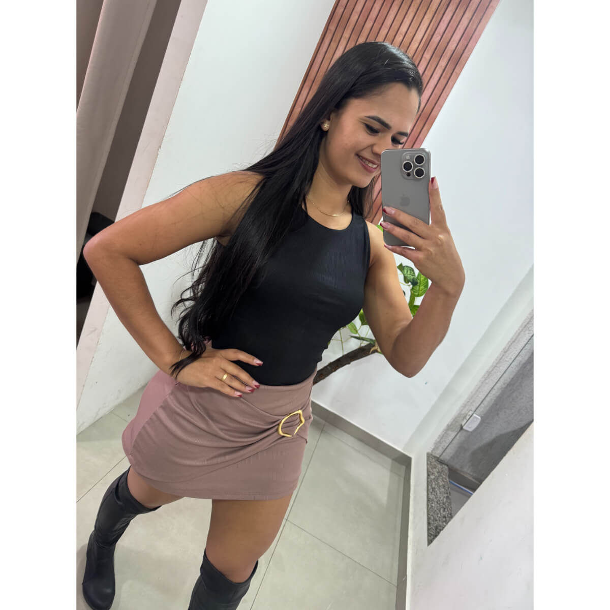 Blusa Canelada Ref.6788