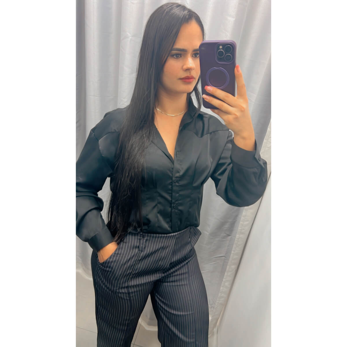 Camiseta Social Acinturada Ref.1634