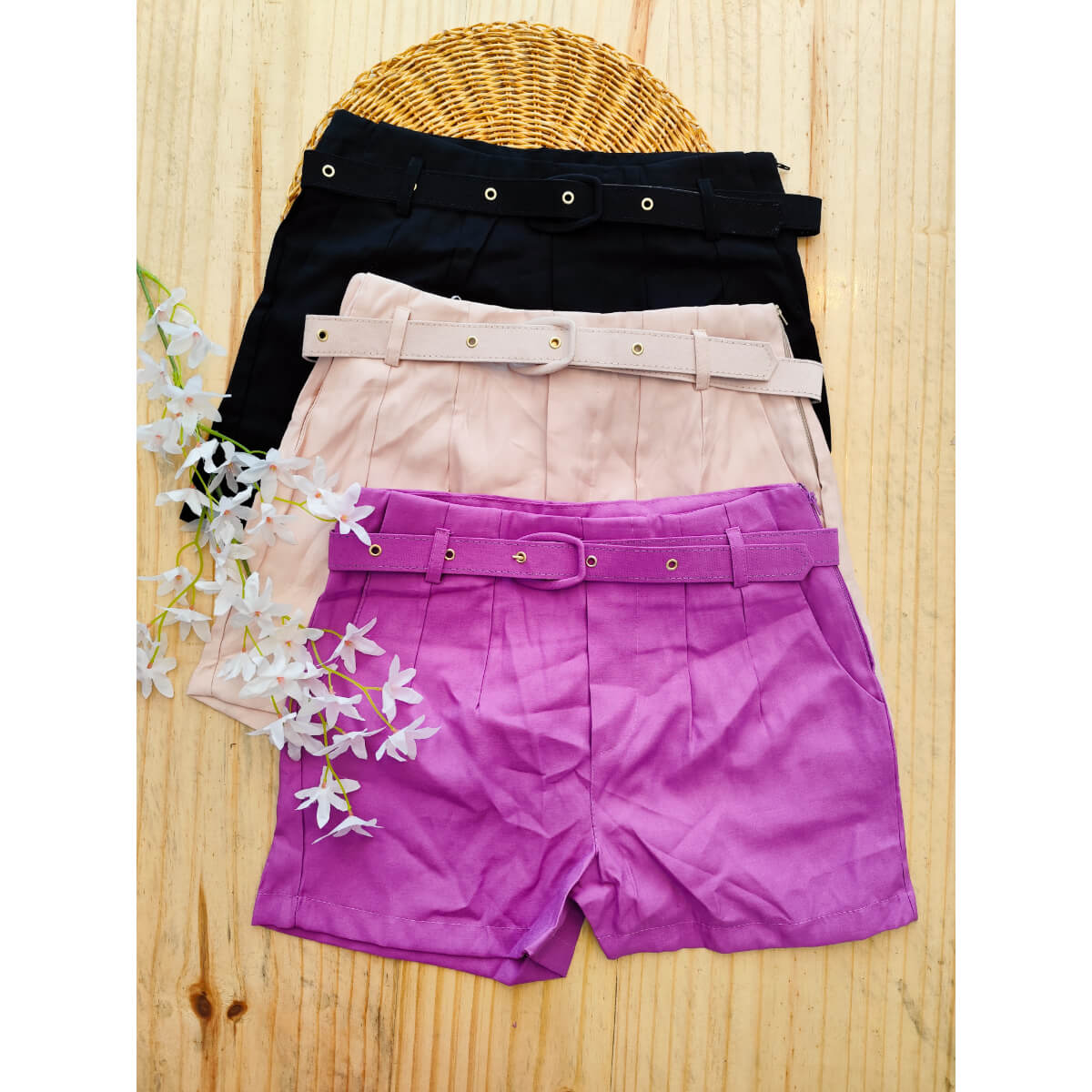 Short Marant com Cinto Ref.1322