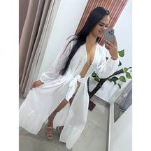 Saída Longa Chifon Ref.6203