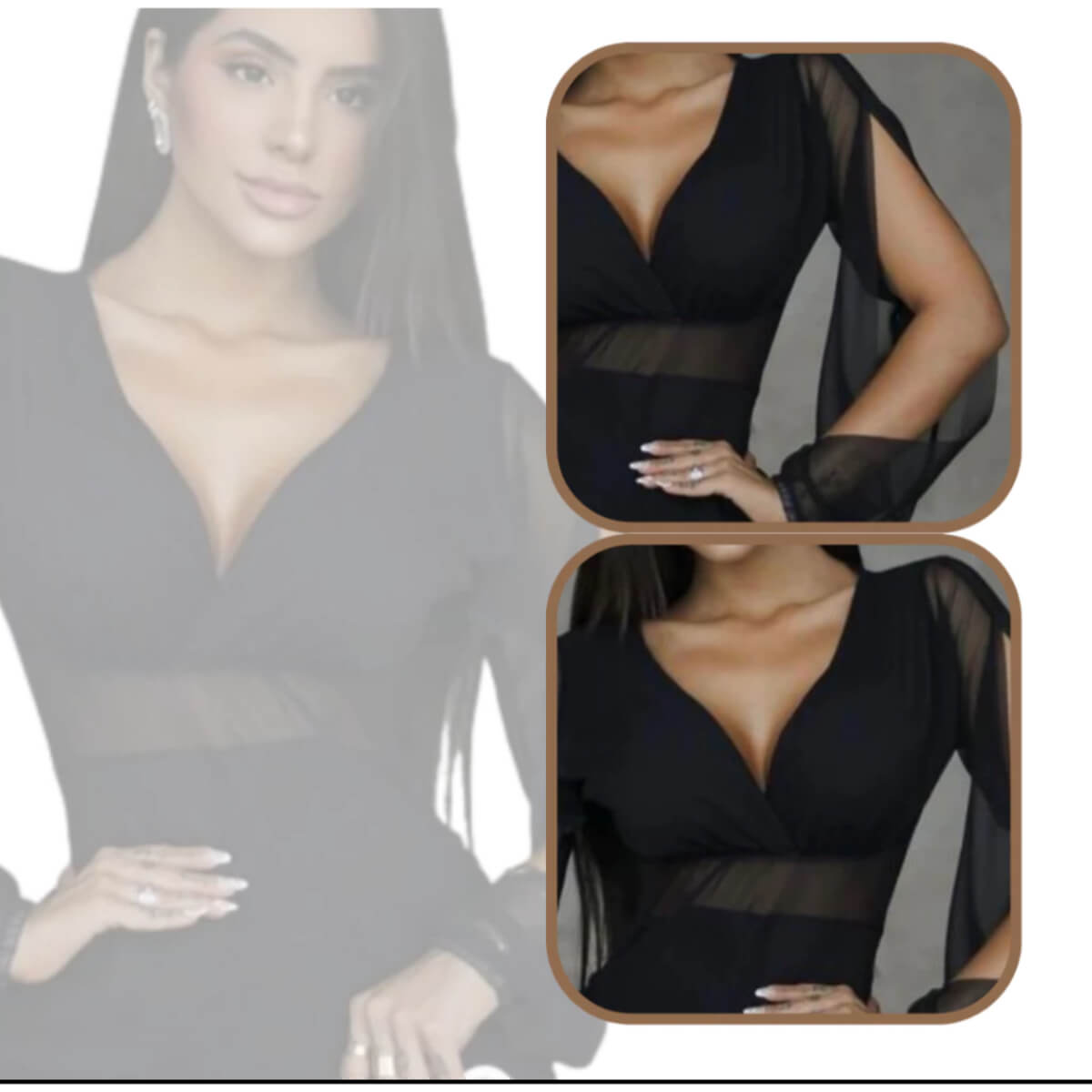 Vestido com Bojo em Tule Ref.2539