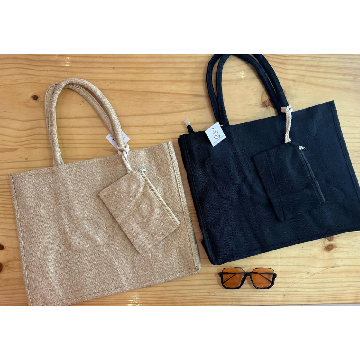 Bolsa Palha Sintética com Carteira Ref.5652