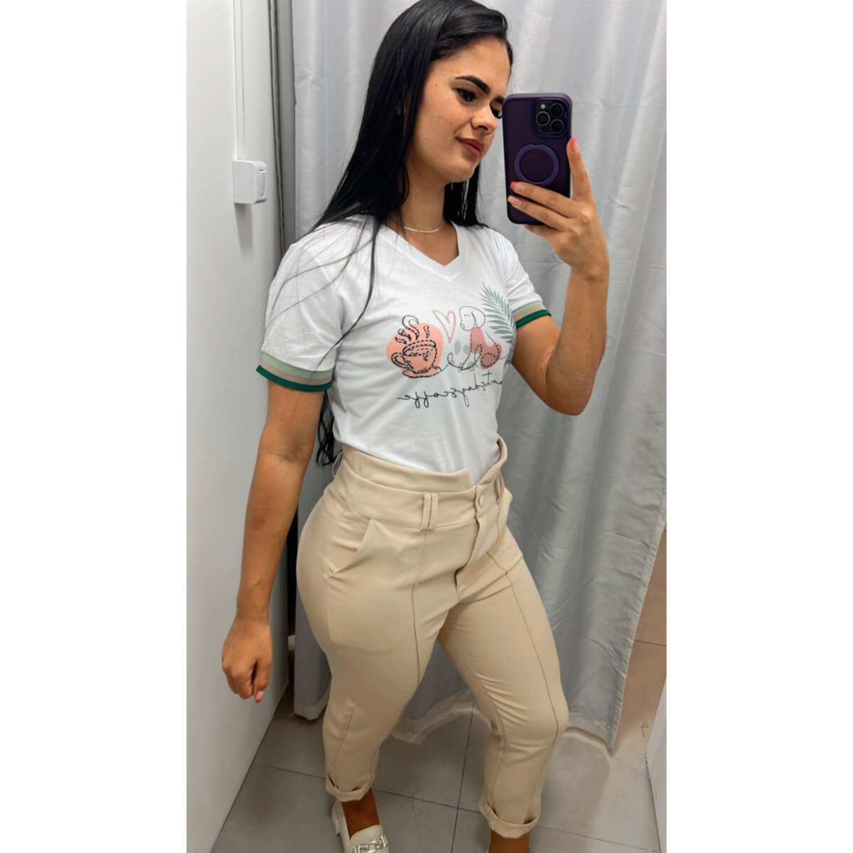 Calça Alfaiataria Cenoura Ref.1850