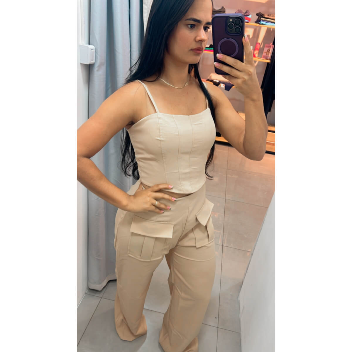 Conjunto Alfaiataria Bolso Ref.3194