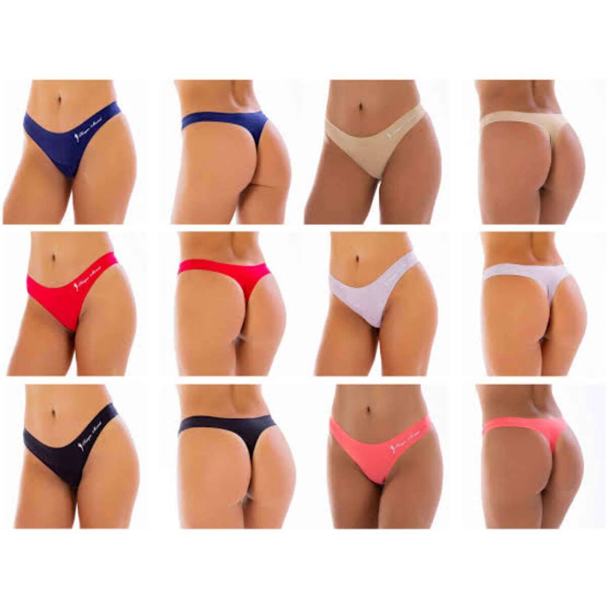 Calcinha S/ Costura Tradicional Fio Ref.5859