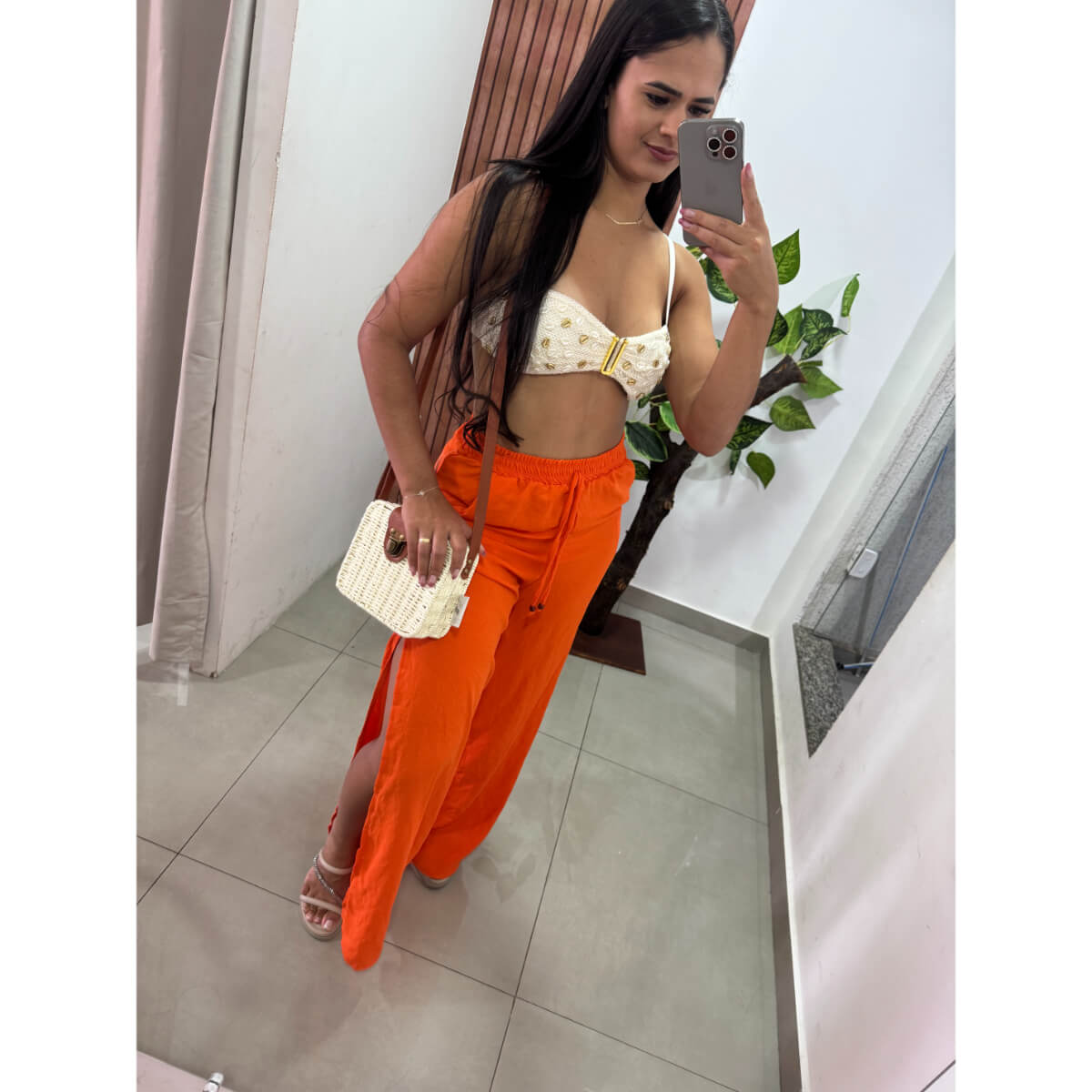 Calça Crepe Ref.6077