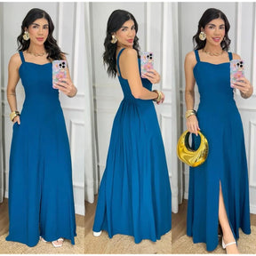 Vestido Elis Liso Ref.14331