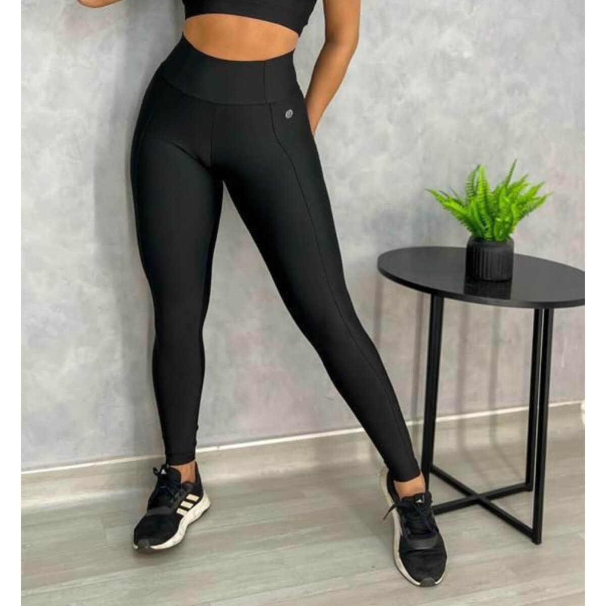 Calça Fitness Cintura Alta Ref.51