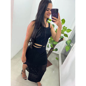 Vestido Bruna Longo Ref.3965