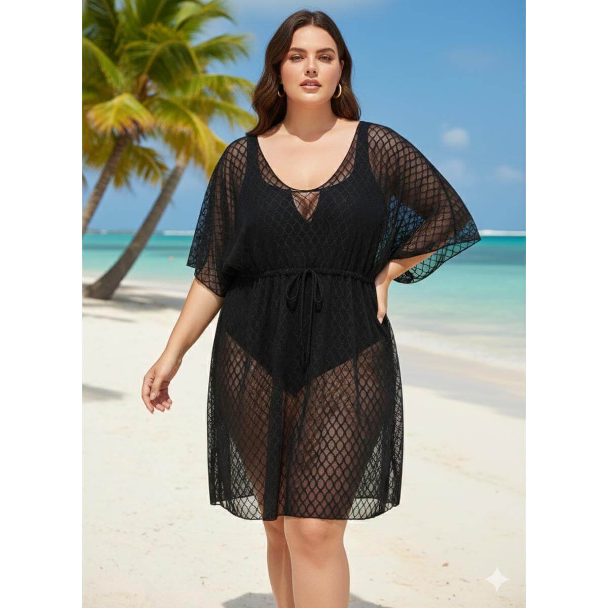 Vestido Tule Plus Size Ref.8972