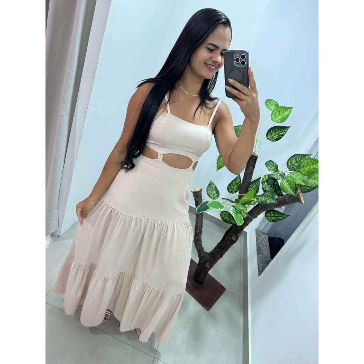 Vestido Âncora Liso Ref.5432