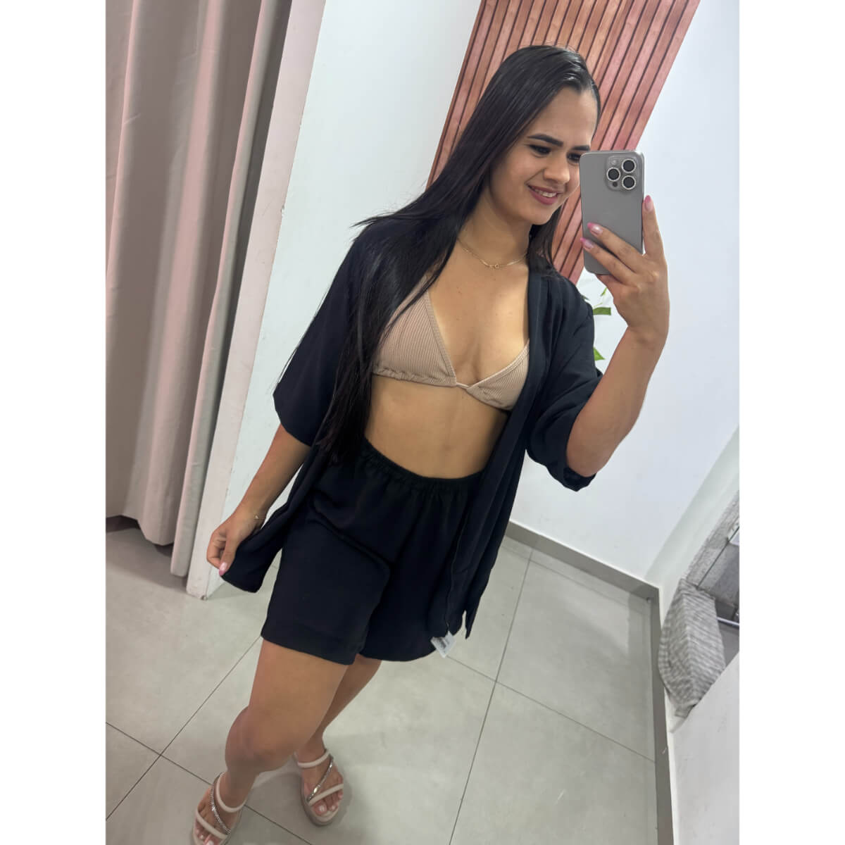 Conjunto Crepe Liso Ref.6084