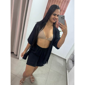 Conjunto Crepe Liso Ref.6084