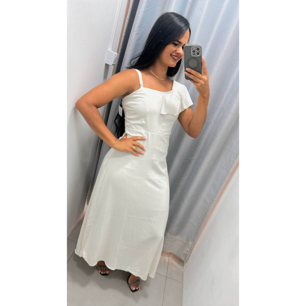 Vestido Recortes Ombré Ref.4324