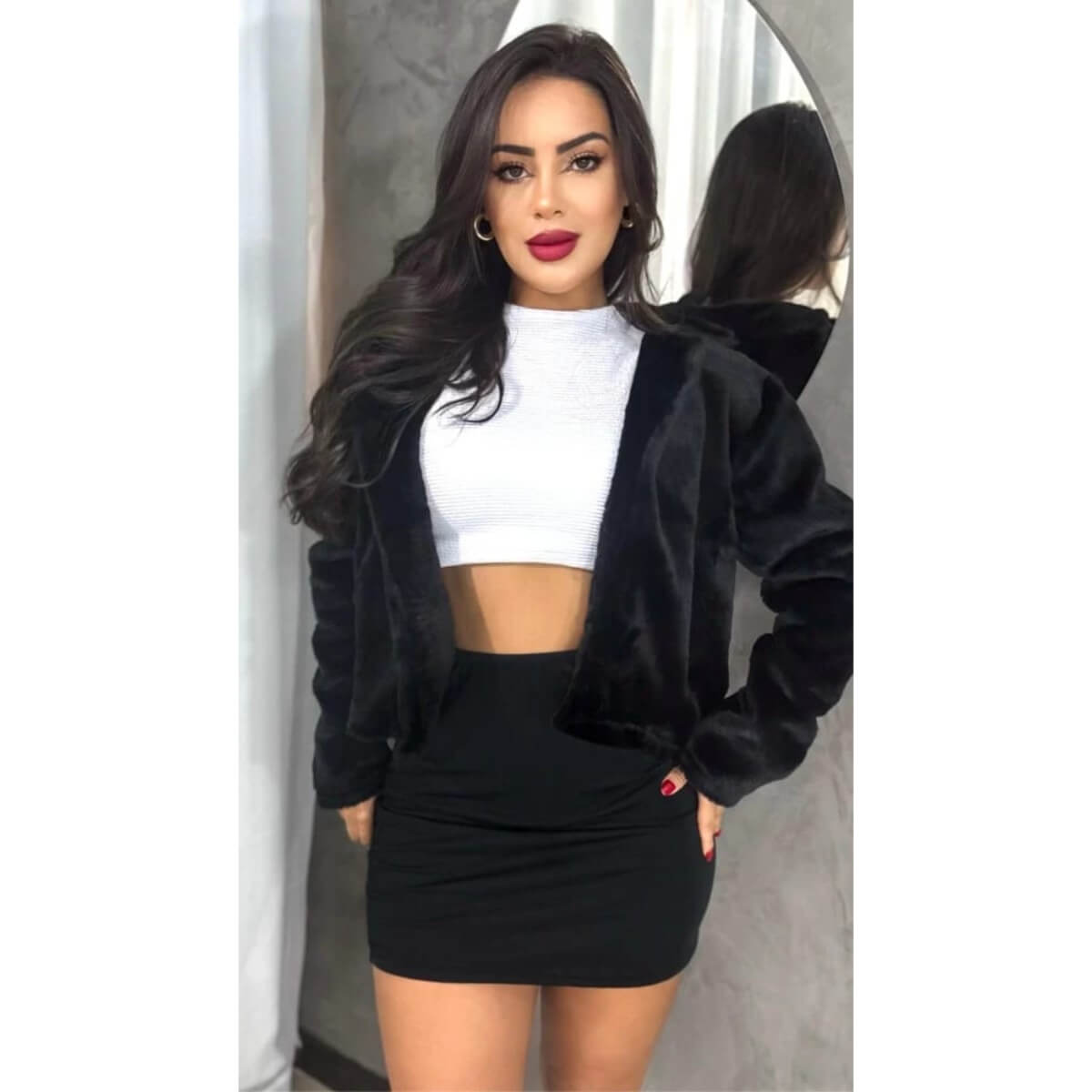 Jaqueta Teddy Ref.6769