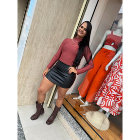 Body Liso Manga Longa Ref.6362