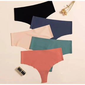 Calcinha Sem Costura Fio Cós Alto Ref.5830