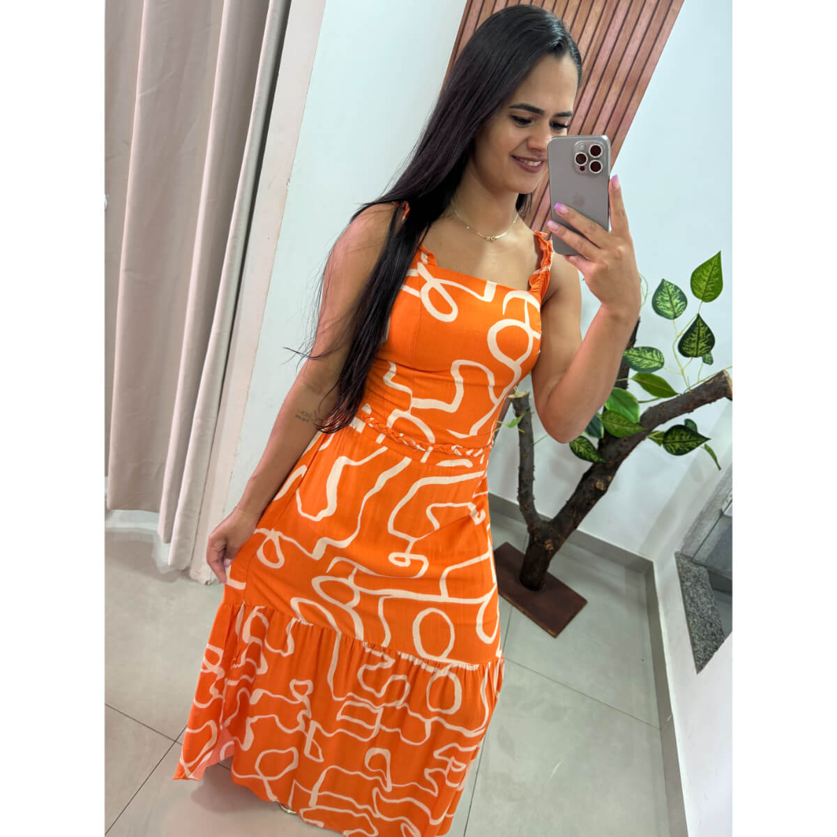 Vestido Trança Ref.5669