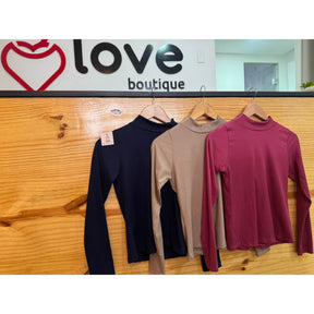 Blusa Canelada Ref.6818