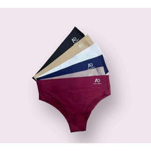 Calcinha Sem Costura Tradicional Cós Alto Ref.5841