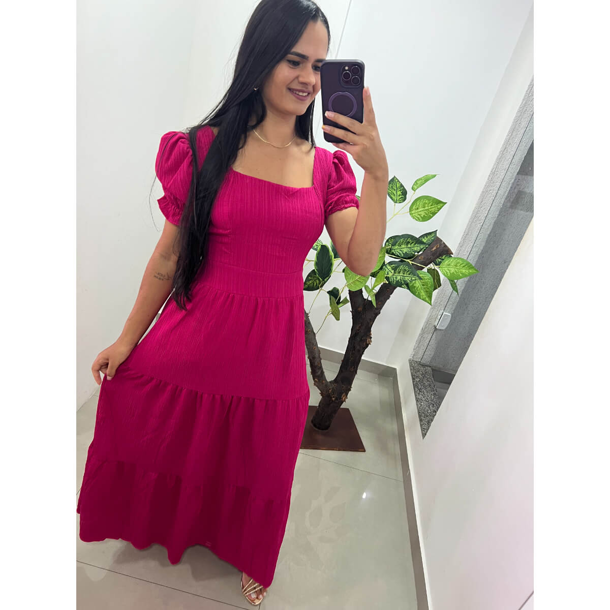 Vestido Sinhá Ref.4250