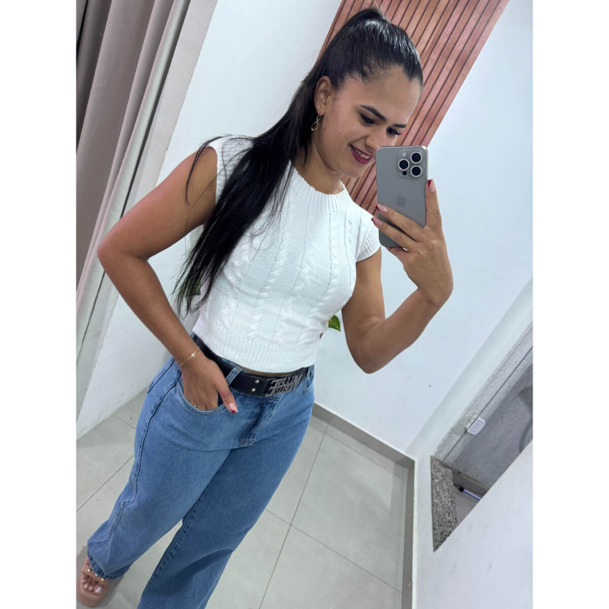 Blusa Tricot Bella Ref.7381