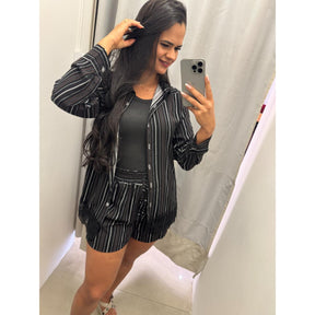Conjunto Listrado Selena Ref.13517