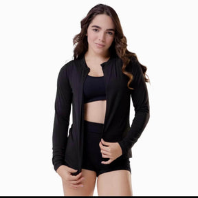 Blusa Manga Longa Zíper Ref.6932