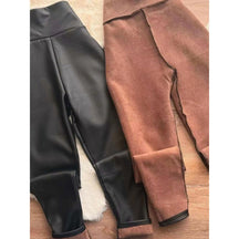Calça de Couro PU Ref.14169