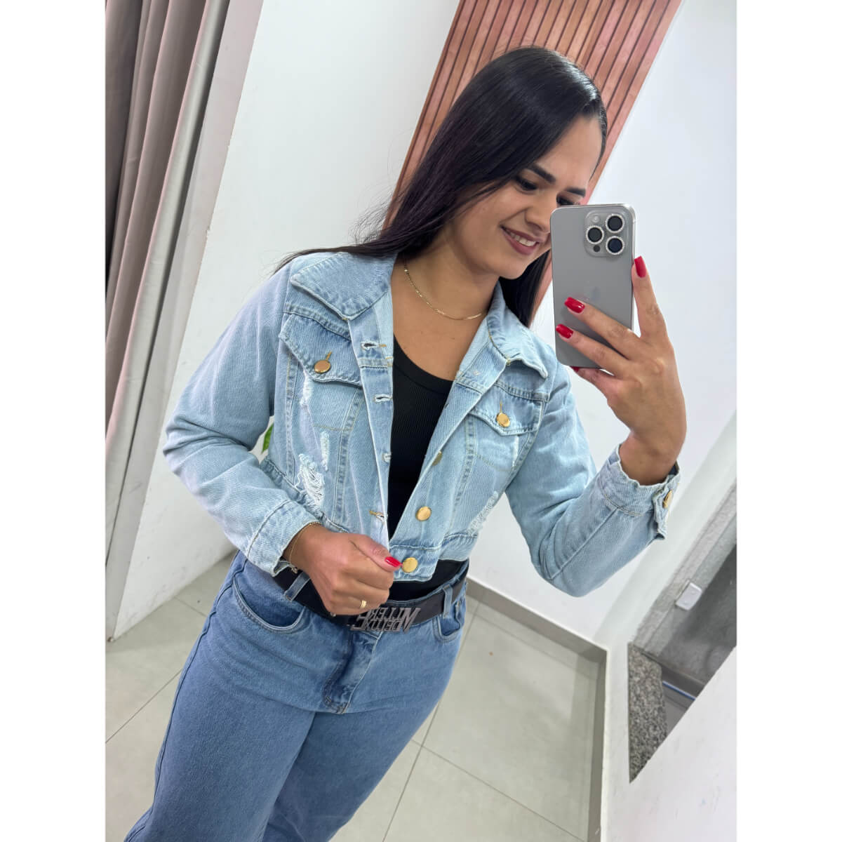 Jaqueta Jeans Clara Ref.7674