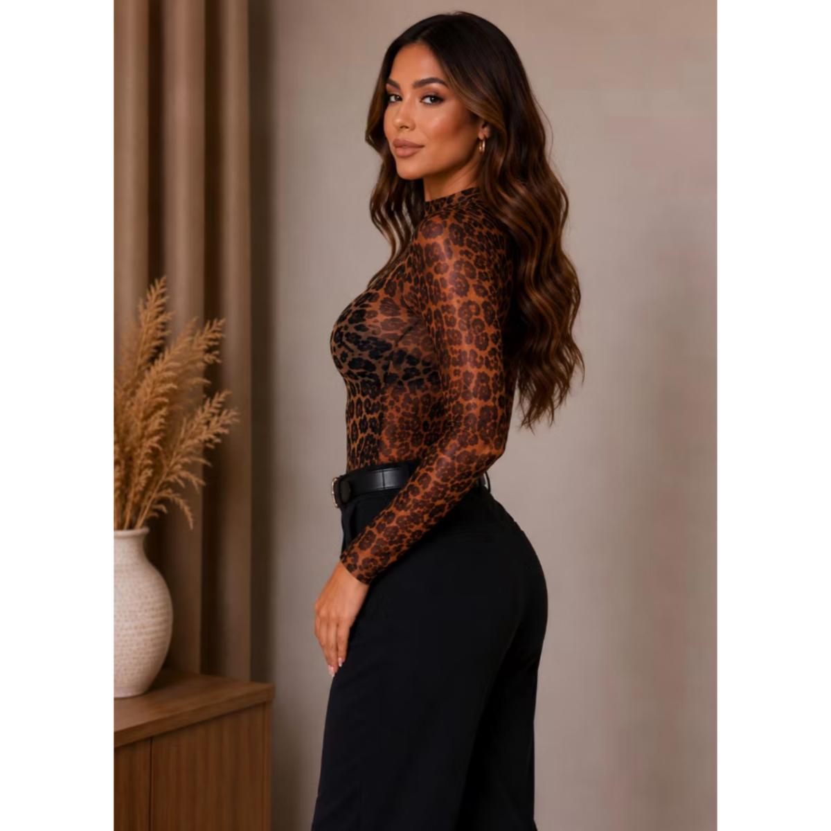 Body Tule Animal Print Ref.14252