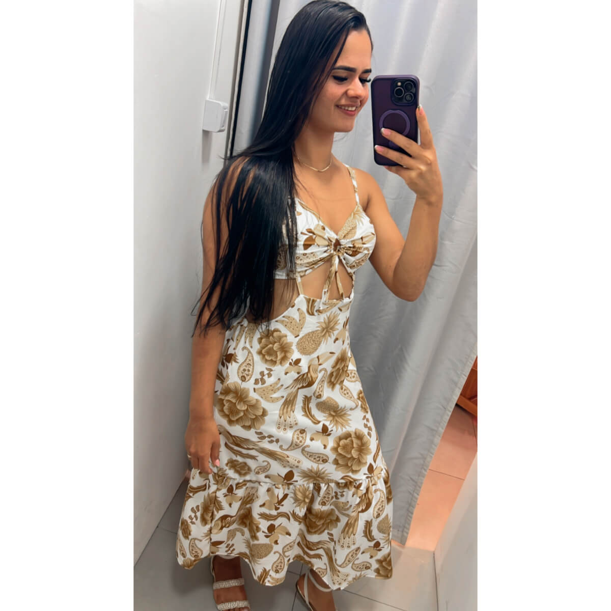 Vestido Carol Estampado Ref.3278