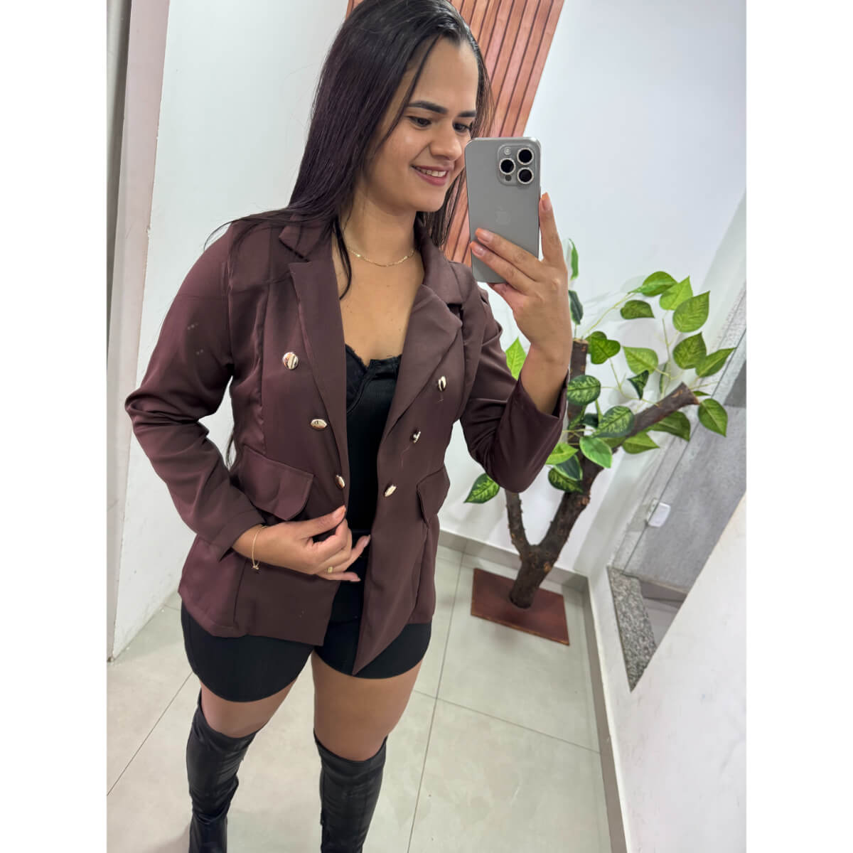 Blazer Alfaiataria Luana Ref.8122