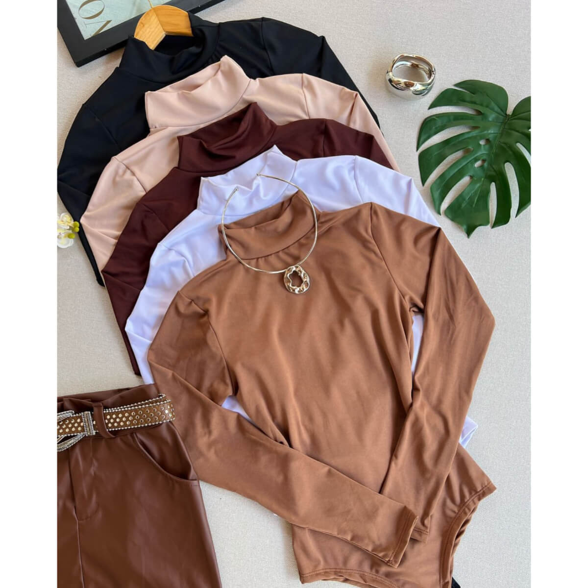 Body Gola Alta Ludmila Ref.6685