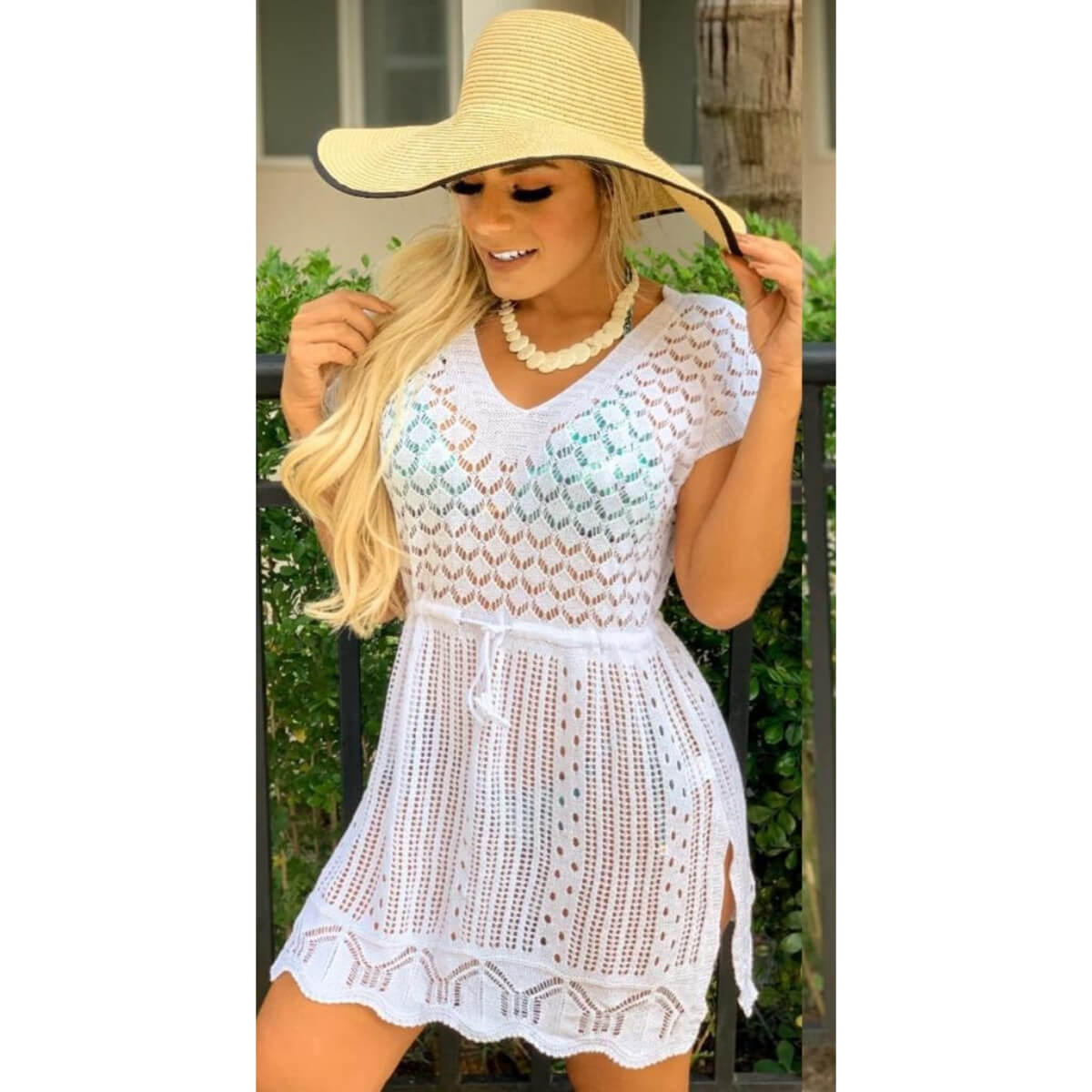 Saída de Praia Tricô Ref.5223