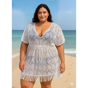Vestido Renda Plus Size Ref.8916