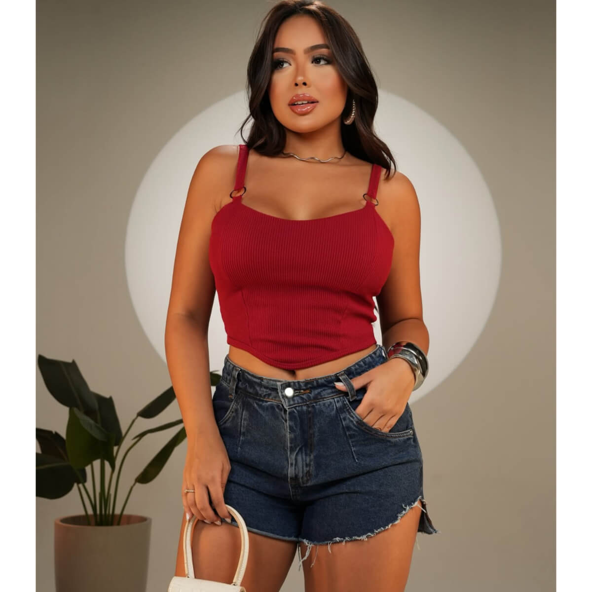 Cropped Argola Ref.6719