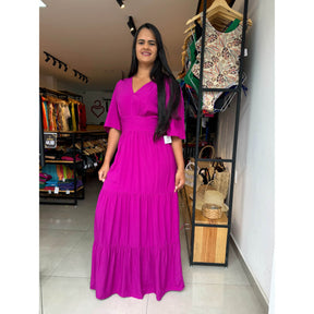 Vestido Mariana Liso Ref.5409